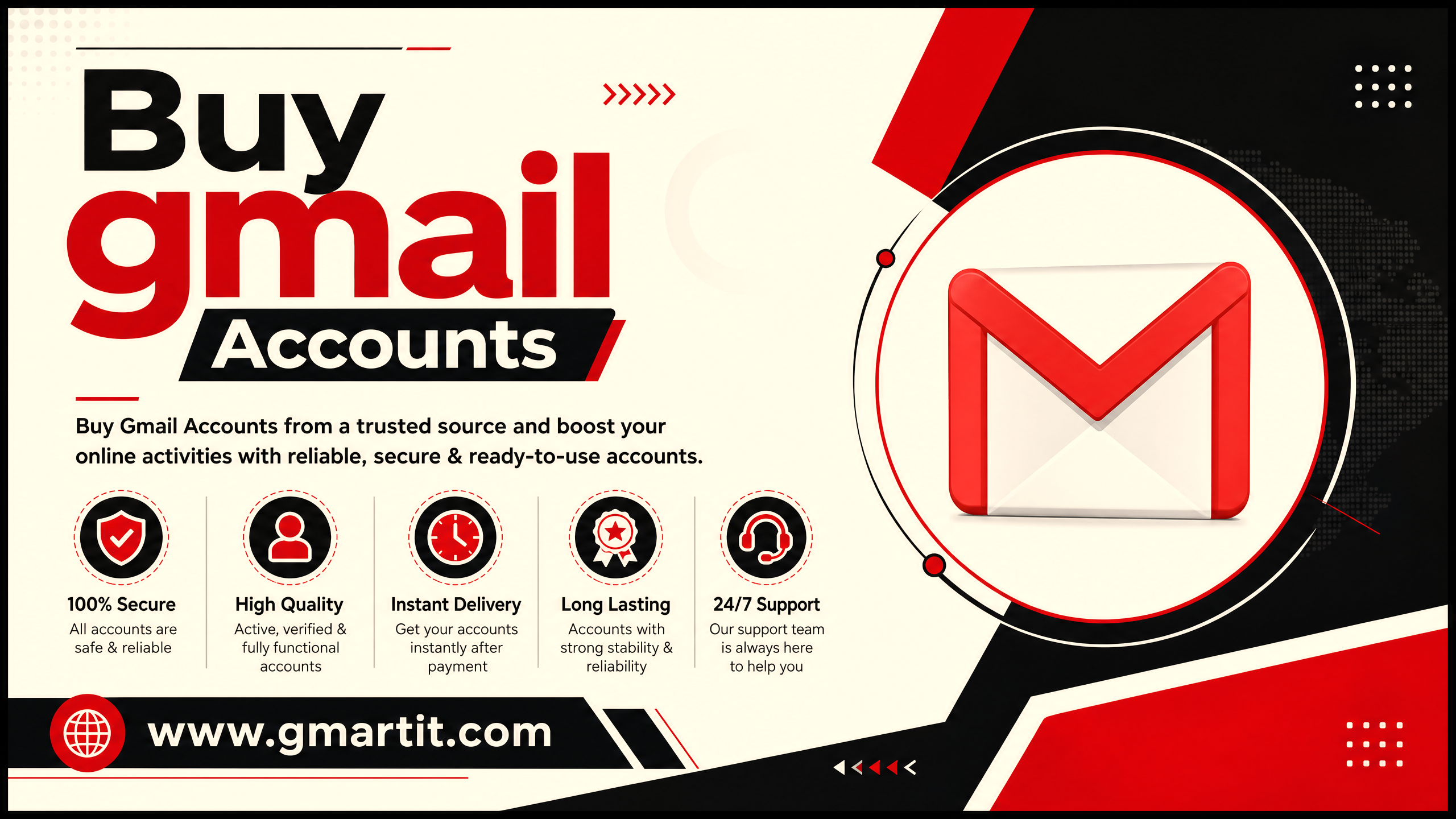 Buy Gmail Accounts gmartit