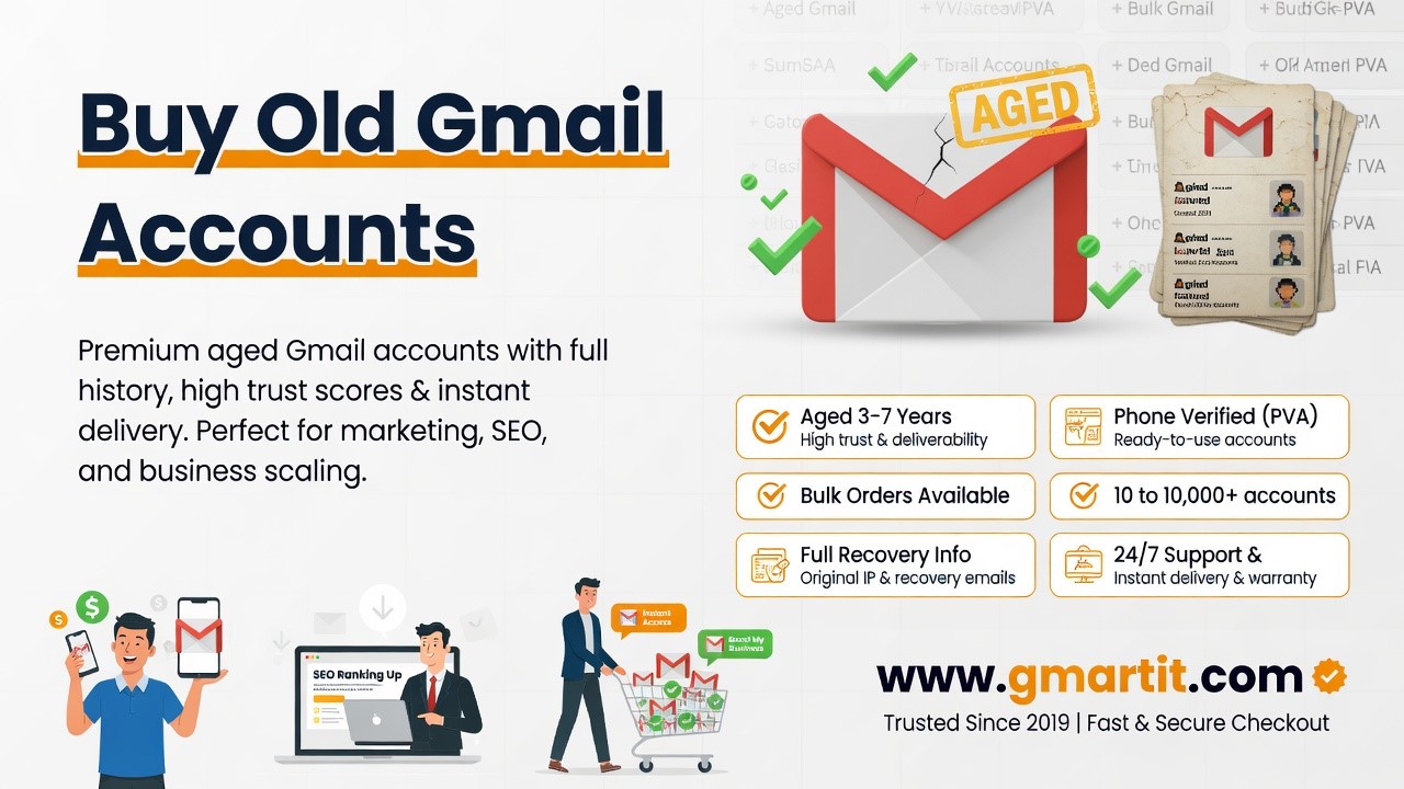 Buy Old Gmail Accounts