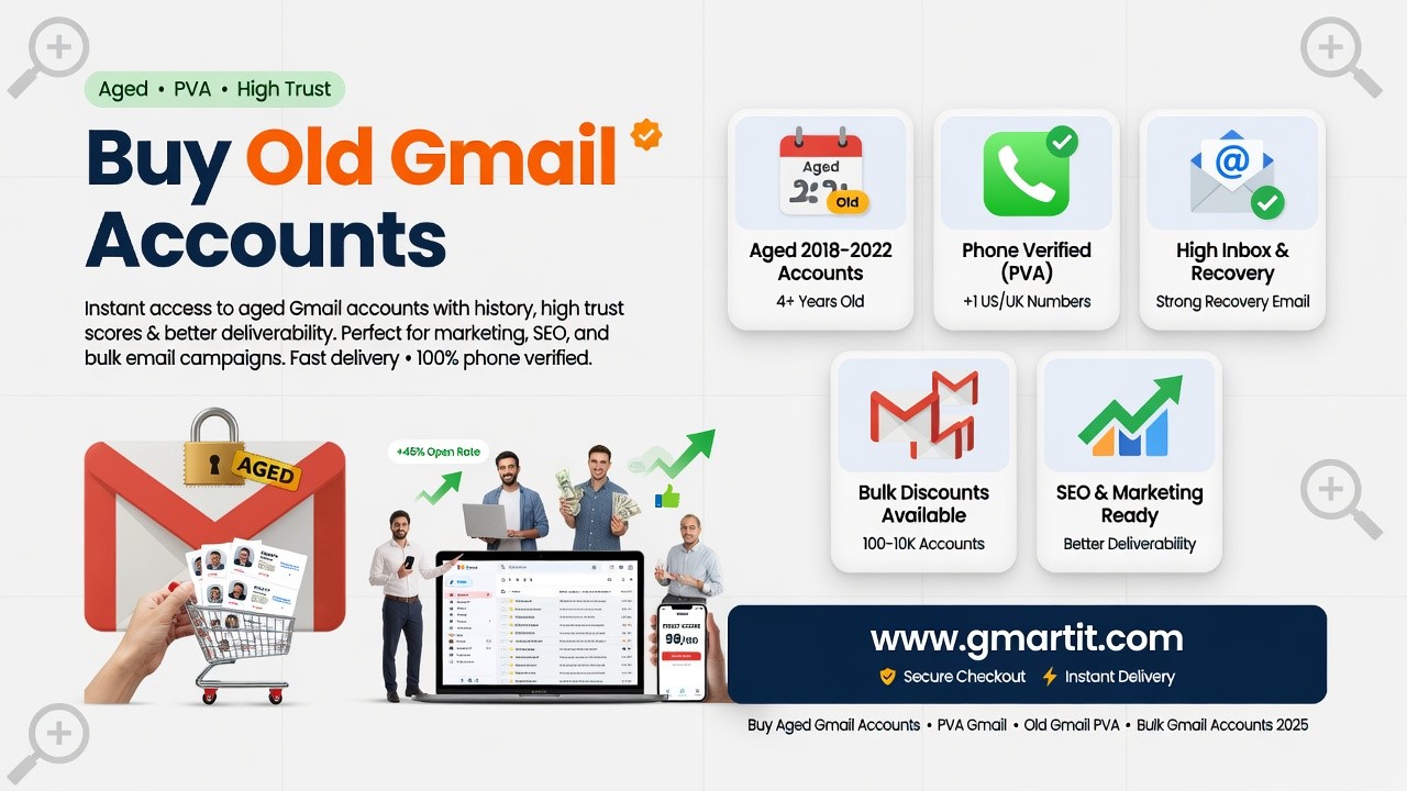 Buy Old Gmail Accounts