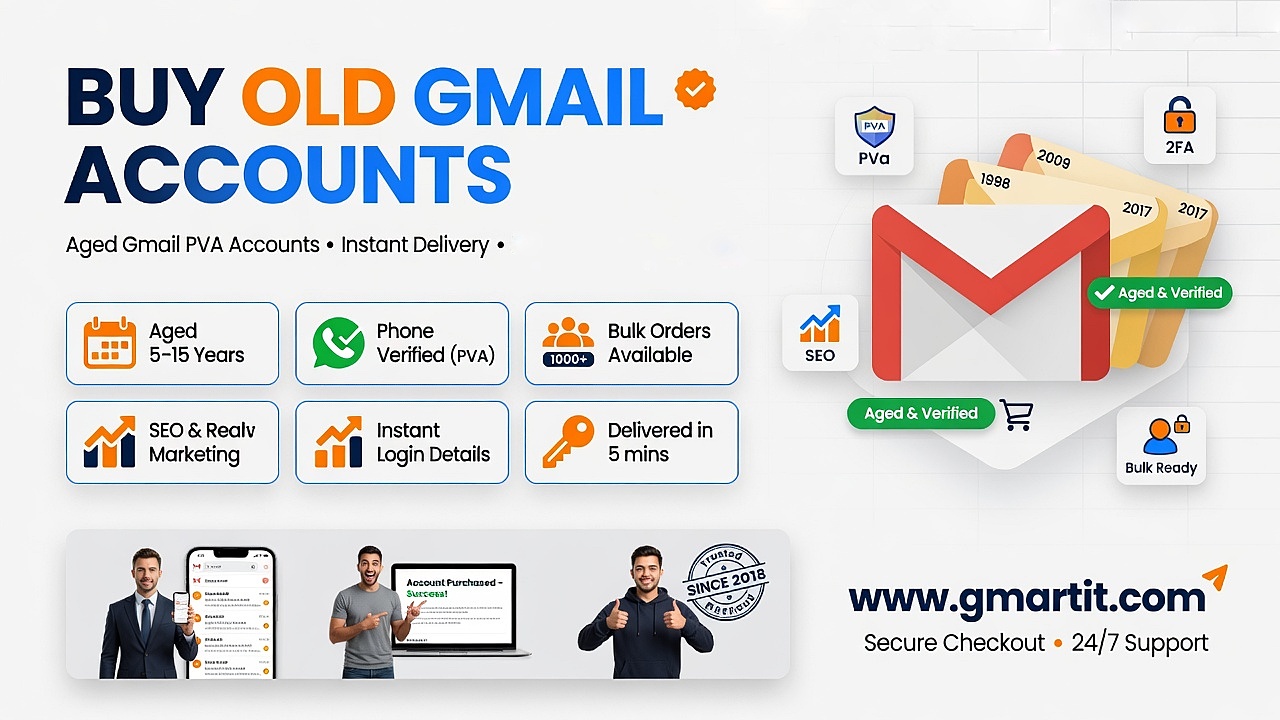 Buy Old Gmail Accounts