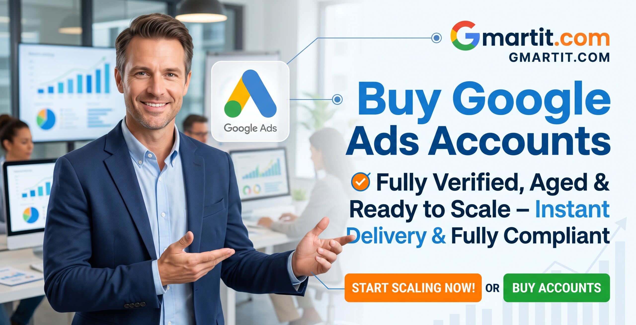 Buy Google Ads Accounts Fully Verified, Aged & Ready to Scale