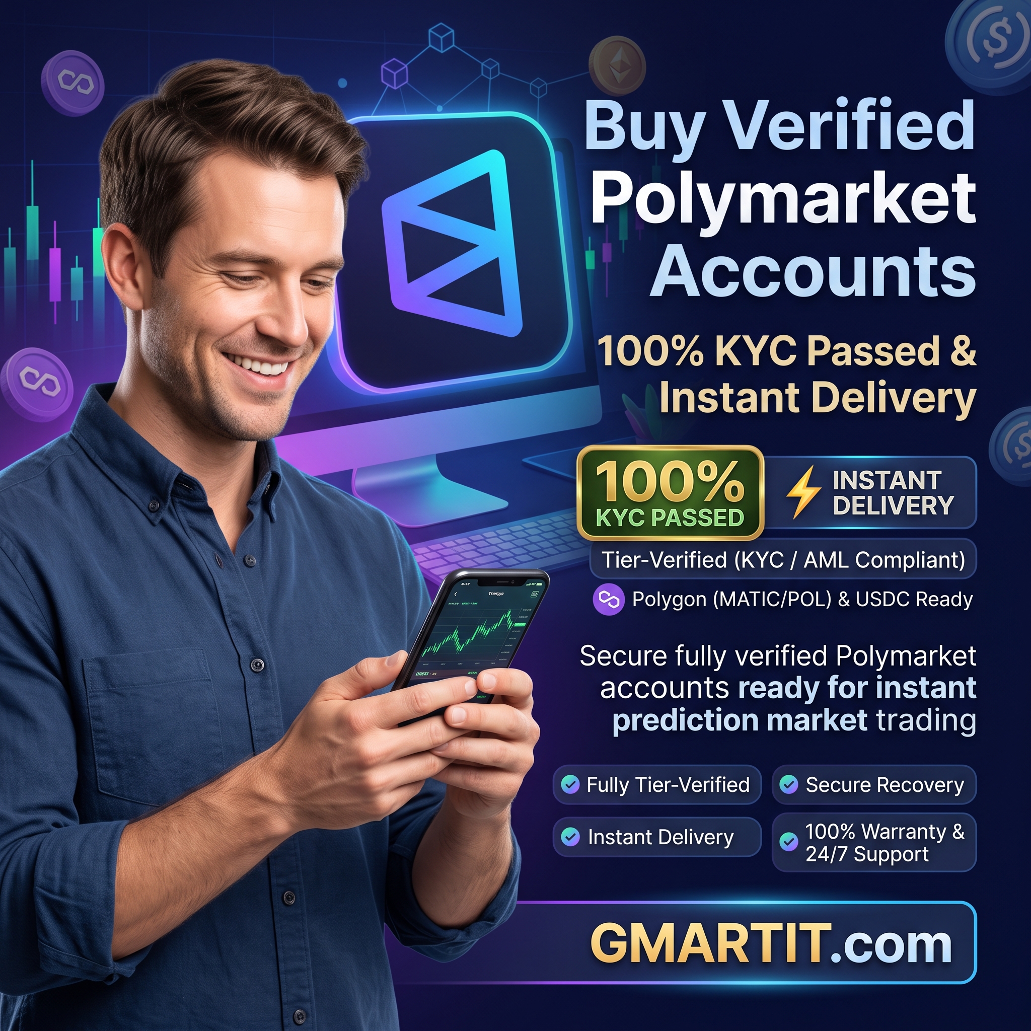 Buy Verified Polymarket Accounts